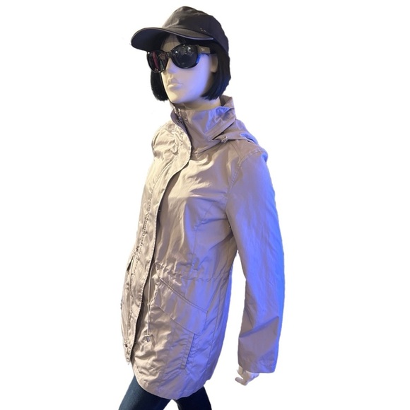 Cole Haan Signature Women’s Hooded Windbreaker/Rain Jacket, Size M - Picture 2 of 4